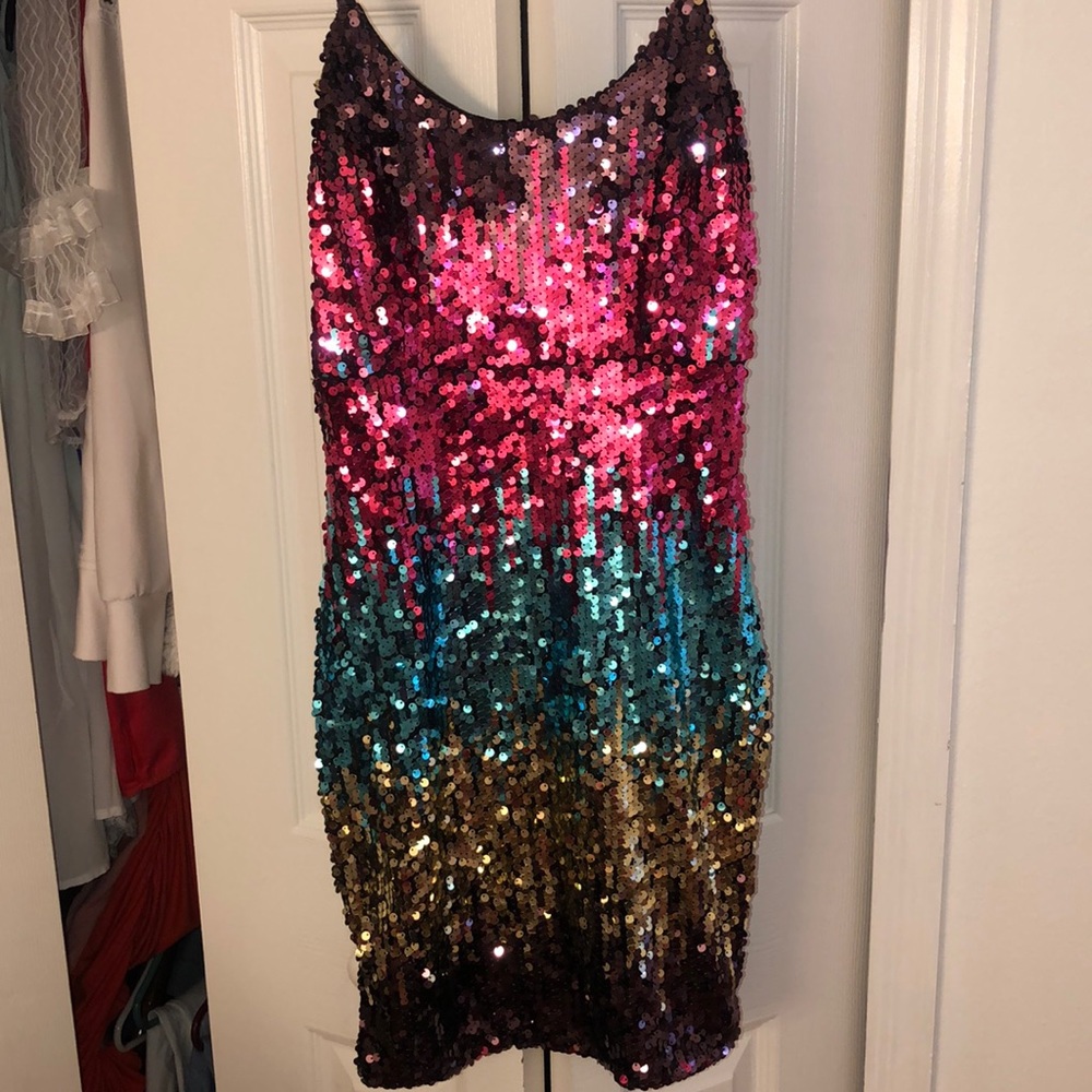 Formal mini dress